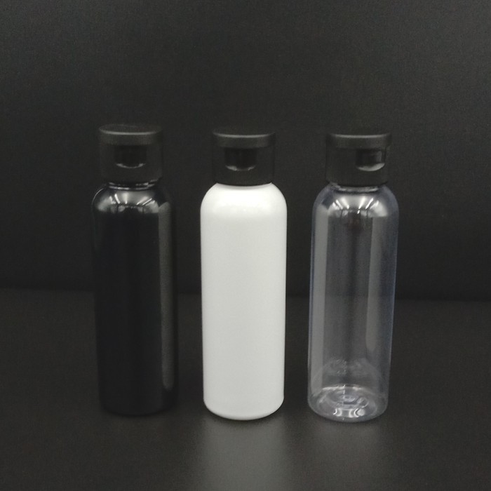 botol fliptop 100 ml-fliptop hitam