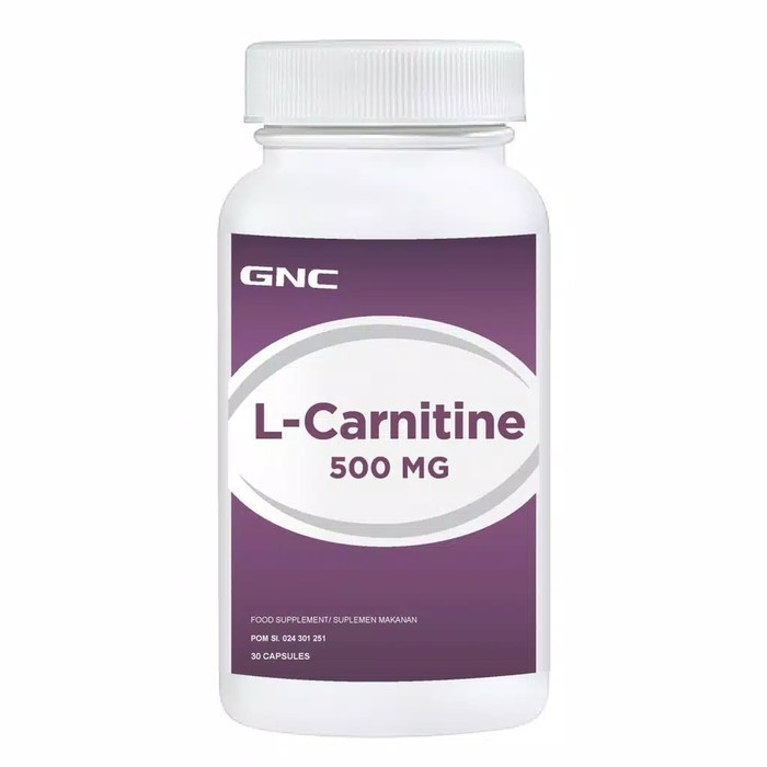 GNC L-Carnitine 500mg (30) asli