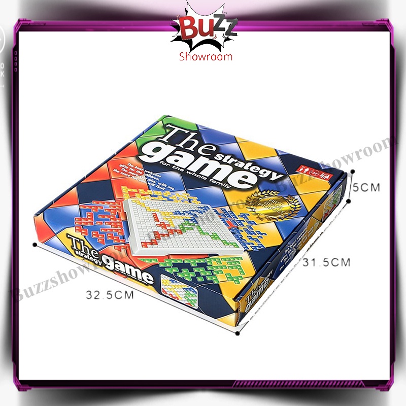 Blokus The Strategy Game Table Glide Gladiator Chessboard Mainan Anak Keluarga