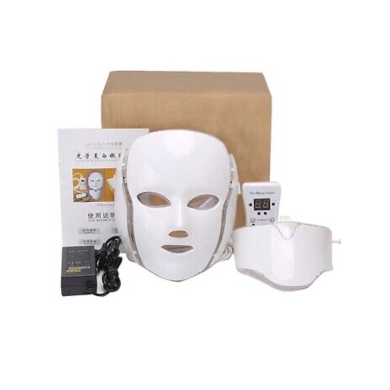 MASKER LED PDT LIGHT 7IN1 LED MASK FACE AND NECK