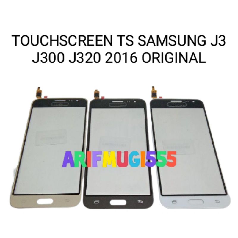 TOUCHSCREEN TS LAYAR SENTUH SAMSUNG GALAXY J3 J300 J320 2016 ORIGINAL