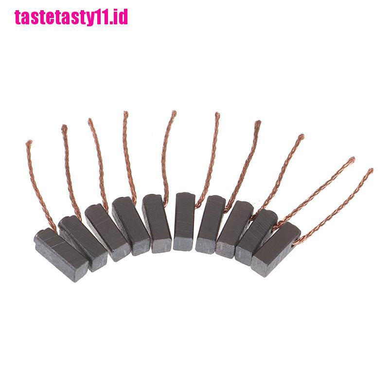 10 Pcs carbon brush 5x6 X 14mm DC motor carbon Grafit