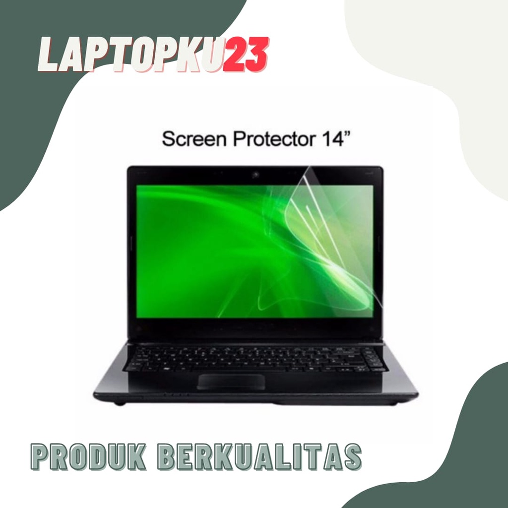 LCD SCREEN PROTECTOR NOTEBOOK / LCD MONITOR ANTI GORES 14