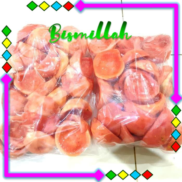 

Frozen Jambu Merah Kupas Tanpa Biji Guava 1Kg Buah Beku Jambu Merah Tanpa Biji Surabaya Sidoarjo