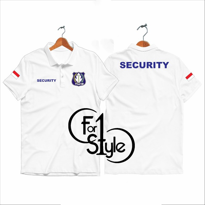 Polo security kode 03 - Polo Shirt Kaos Kerah SECURITY S ERAGAM SATPAM