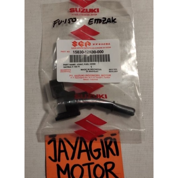 Join Rumah Injektor Satria FU FI 150 Suzuki SGP Injector Fuel Pump Hose F1 Injeksi Cangklong Joint I