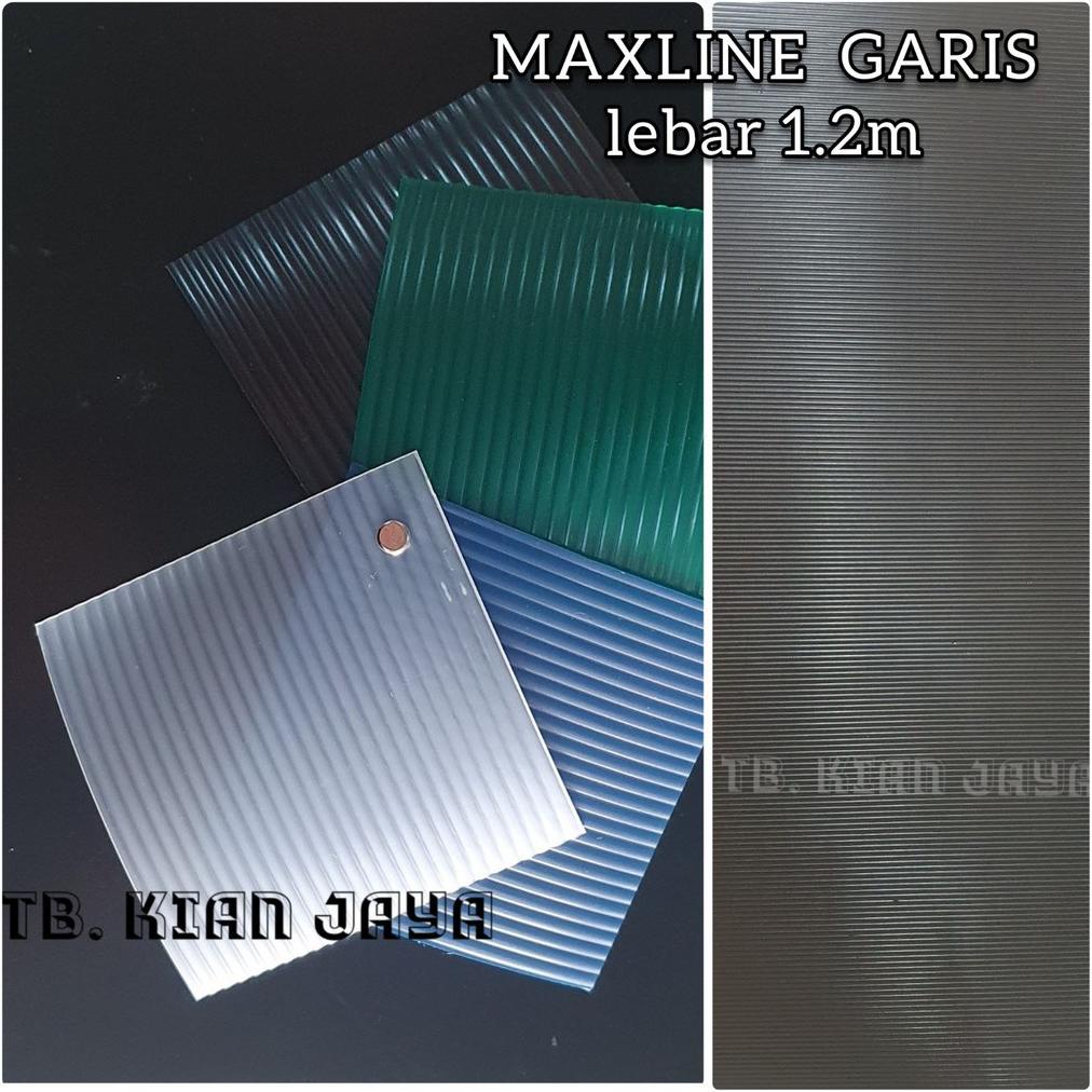 FIBER PLASTIK PENUTUP PAGAR MAXLINE LEBAR 1.2M MOTIF GARIS TERLARISS...,,,,,