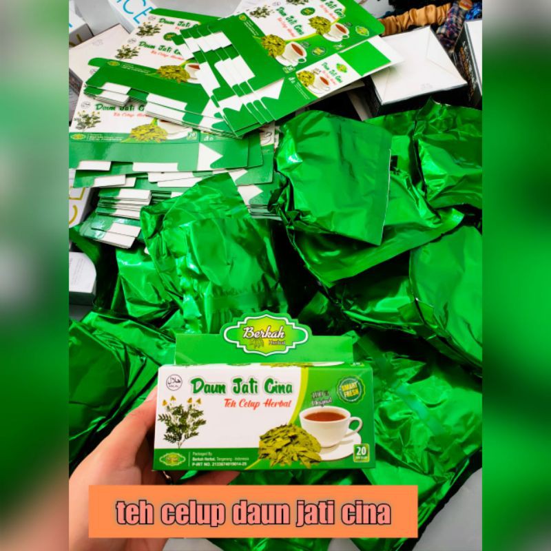 

TEH CELUP DAUN JATI CHINA ISI 20 SACHET