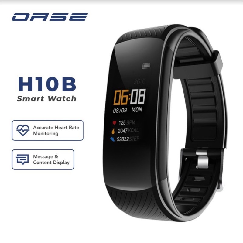 OASE SMARTWATCH  H10B Original OASE 1th Garansi