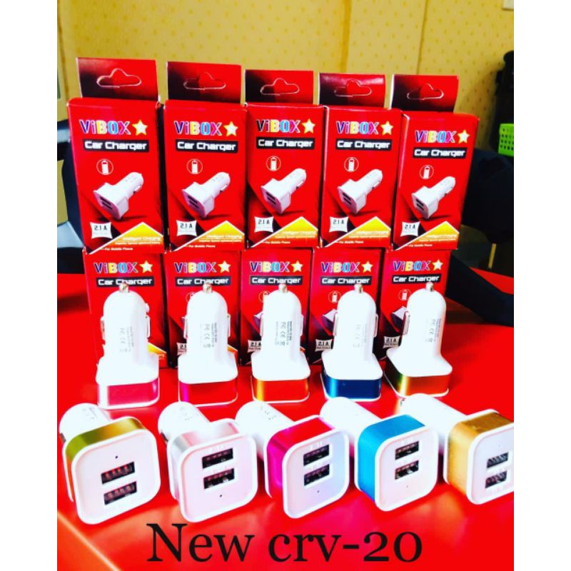 Car Charger Vbox 2usb Saver Mobil Casan Mobil 2usb Charger Car Charger Vbox 2usb Saver Mobil Casan Mobil 2usb Charger