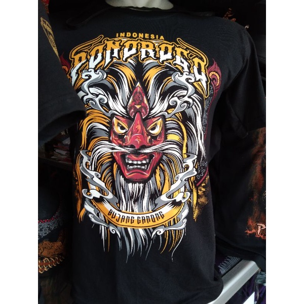 kaos reog bujang ganong ponorogo