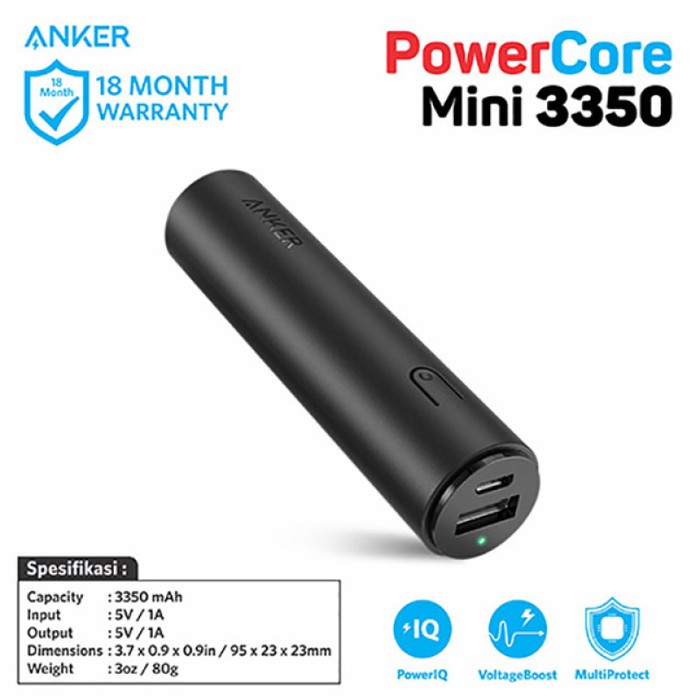 Anker PowerCore mini 3350mAh