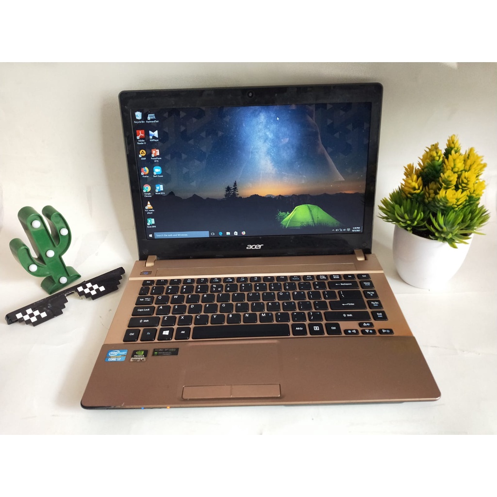 ACER V3-471 I 14" l INTEL CORE I7-3610M I NVIDIA GEFORCE GT 640M 2GB I RAM 4GB I HDD 1TB I WIN 10 I 