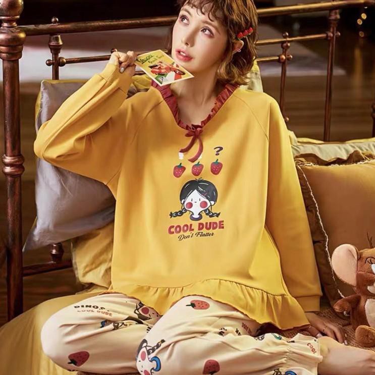 NEW JC- Stelan Oversize Jogger PP / Stelan Wanita korean Style / piyama Import wanita Terbaru