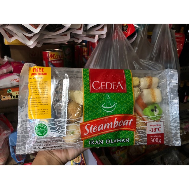 

Steamboat Set Ikan Olahan Cedea 300gr
