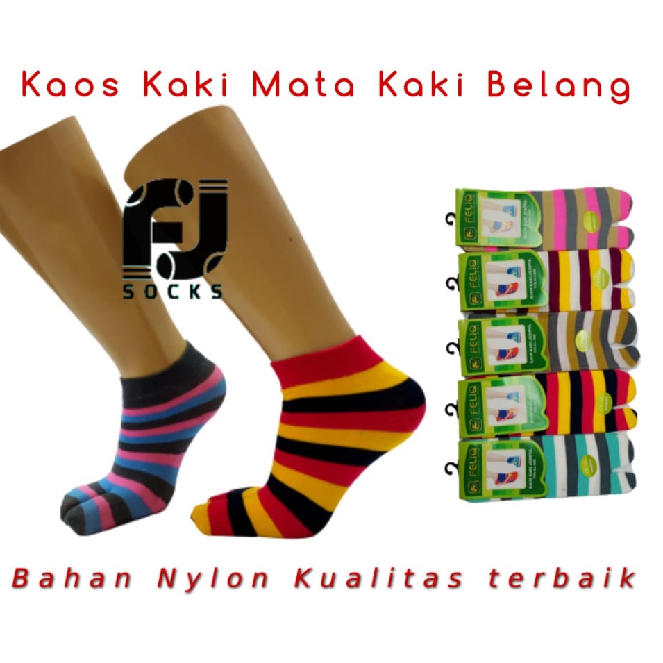 Kaos Kaki Pendek Jempol/Kaos Kaki Mata Kaki Jempol Belang