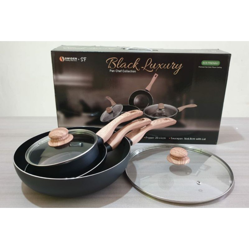 Panci Swiden Black Luxury Pan