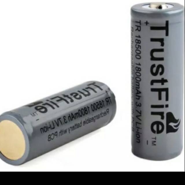 baterai trustfire 18500