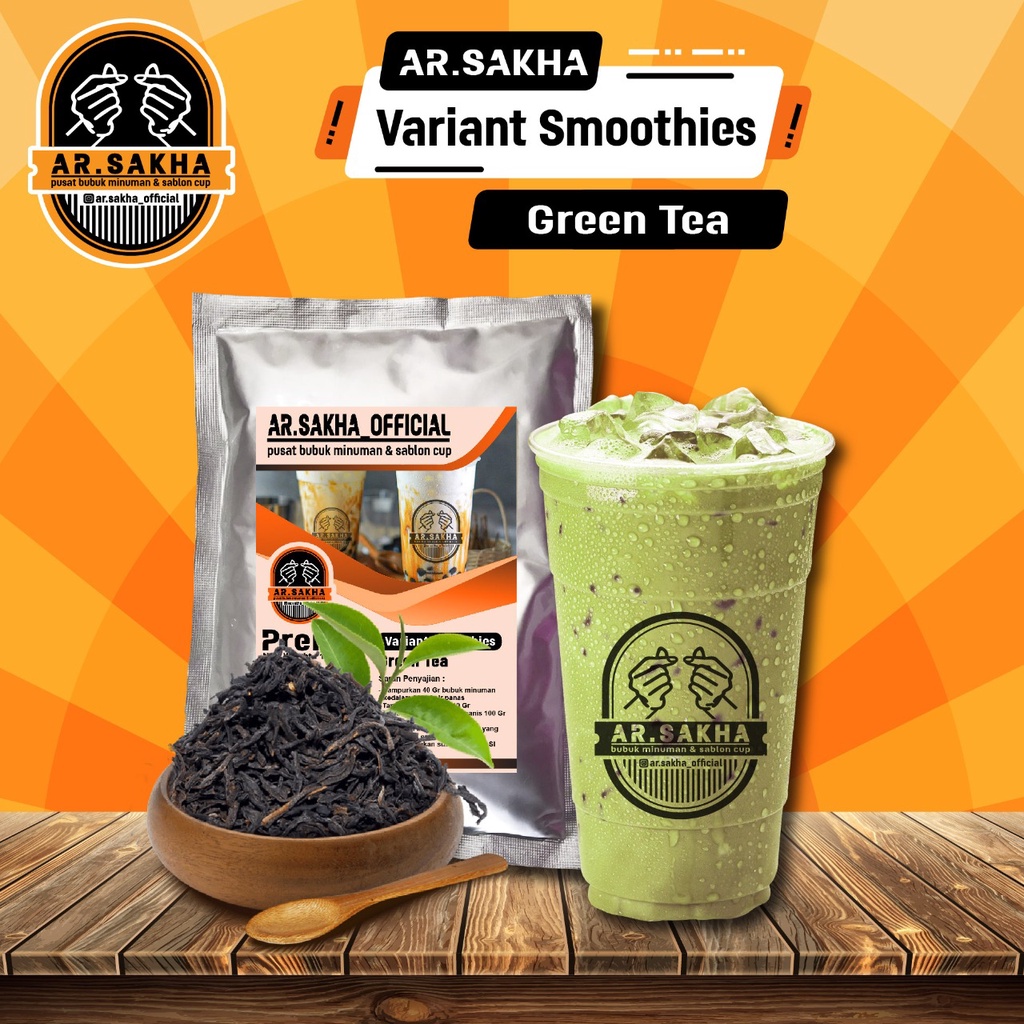

Bubuk Minuman Rasa GREEN TEA 1kg / Powder Drink GREEN TEA/ Varian SMOOTHIES/Premix