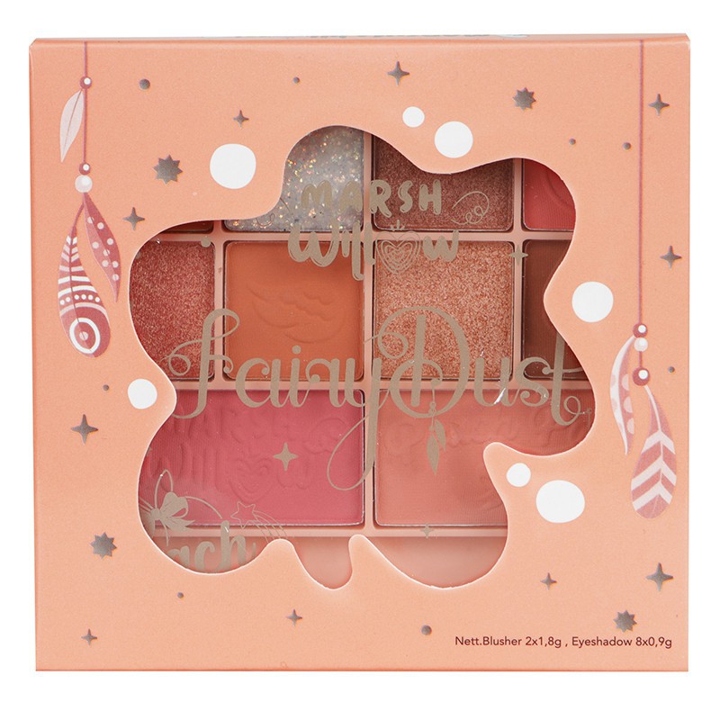 Marshwillow Fairy Dust Face Pallete 02, Peach Party Series, by Natasha Wilona