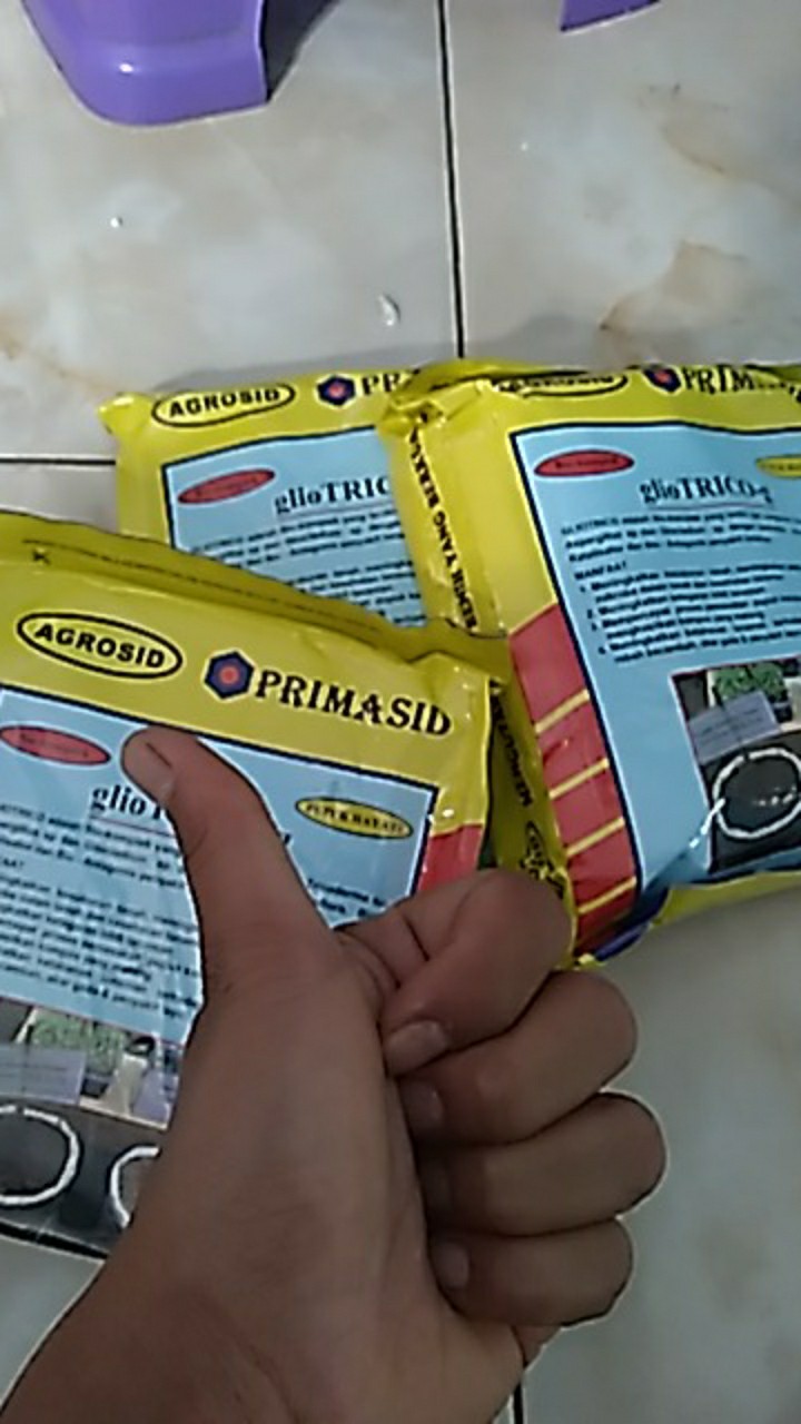 Fungisida Biologis Organik Trico-g 500gram Obat Layu Bakteri Fusarium