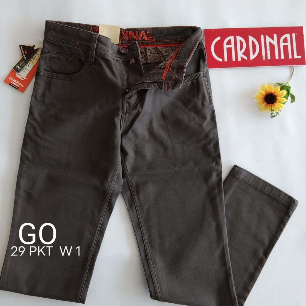 gof 29-PKT CARDINAL CASUAL CELANA POCKETS PANJANG Celana Chino Pria Fashion Laki Brand Kekinian