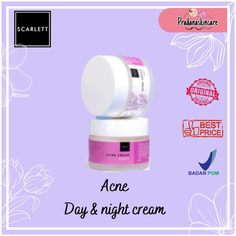 [COD] Paket Cream wajah By Scarlett