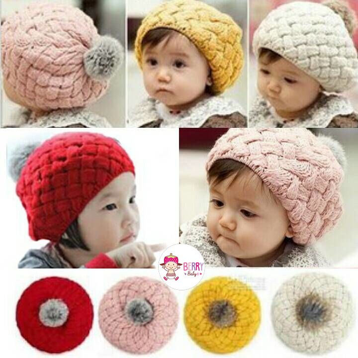 YooBerry Korean Pineapple Hat Topi Bayi Anak Berry Mart