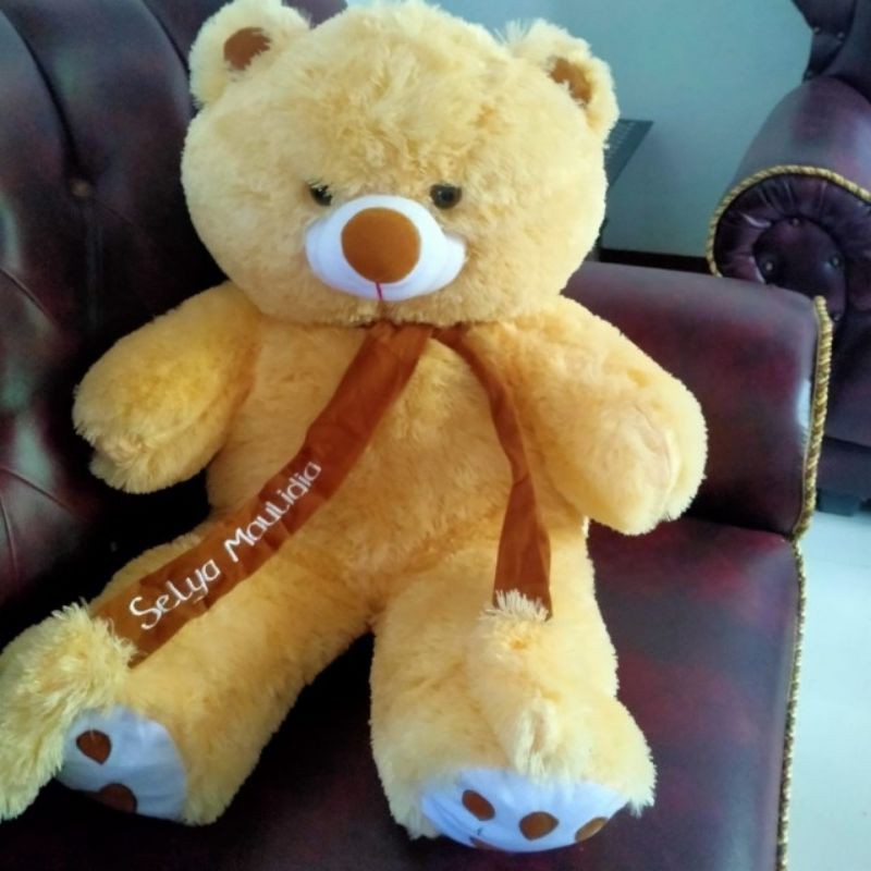 BONEKA TEDDY GRATIS BORDIR / BONEKA TERMURAH TERLARIS