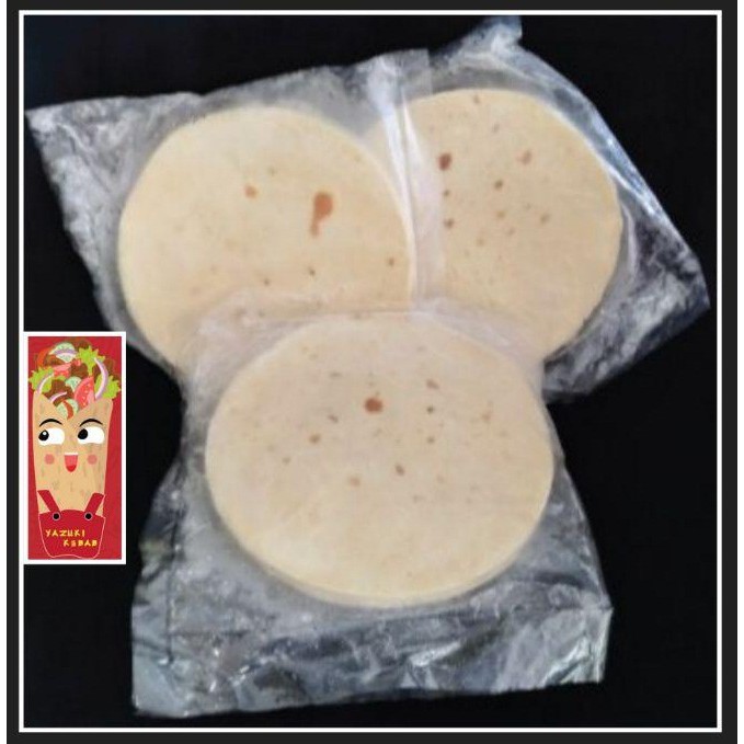 

Tortilla/Kulit Kebab Kecil/Ukuran18cm