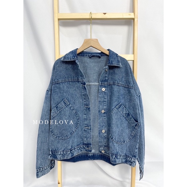 MDLV ~ Jaket Jeans D 4053 Jaket Jeans Cewek Jaket Jeans Premium Jaket Jeans Import Good Quality Women Jeans Jaket Fashion Import