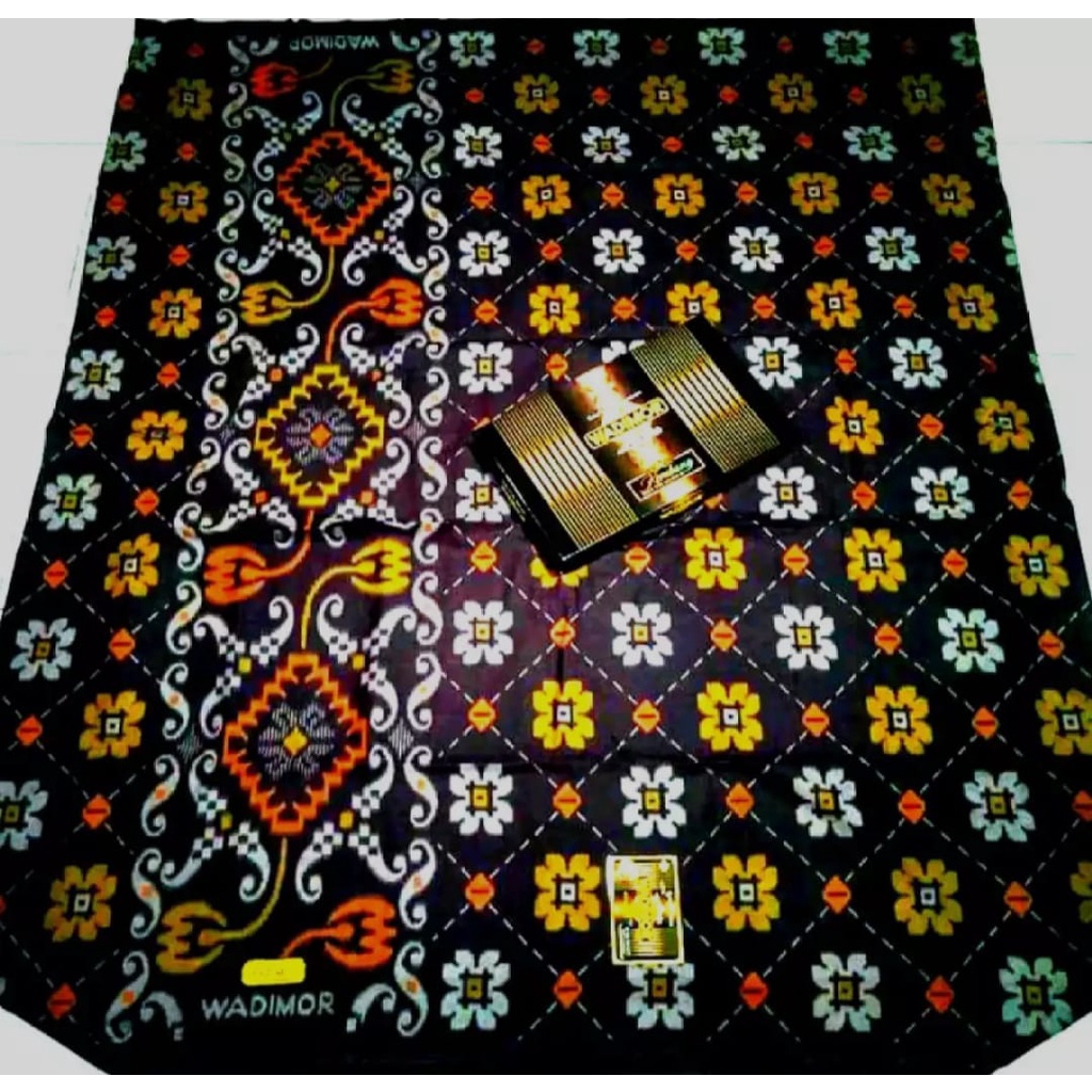 COD - Sarung Tenun Wadimor Motif Kembang Multicolor Original 6 Motif Pilihan Sarung Pria Dewasa Terl