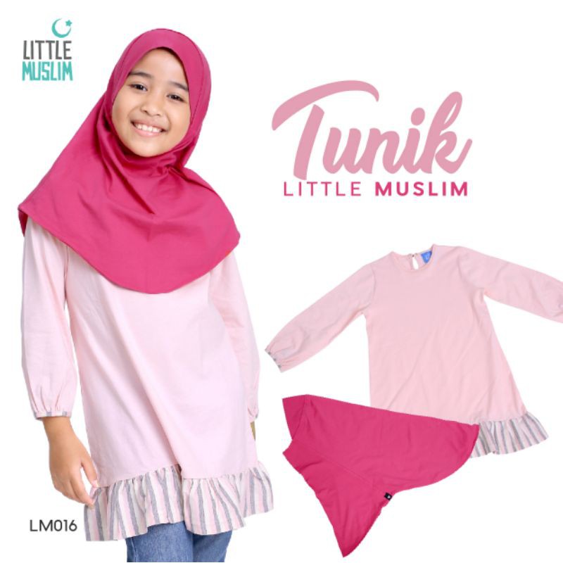 TUNIK ANAK MUSLIM SET LITTLE MUSLIM