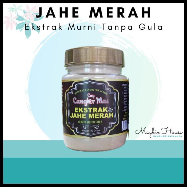 

JUAL MURAH Jahe Merah Ekstrak Murni Tanpa Gula - Cap Cangkir Mas Original