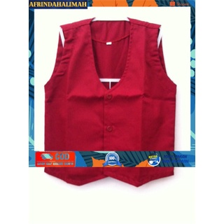 {TERBARU} rompi SD / rompi merah / seragam SD / seragam sekolah - Merah no satu