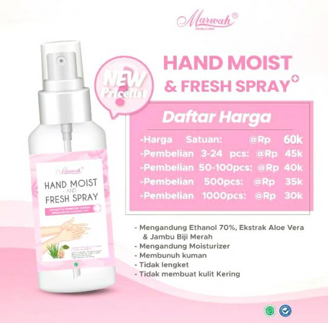 Fresh Gel Anti Kuman Hand Sanitizer Alkohol 70%