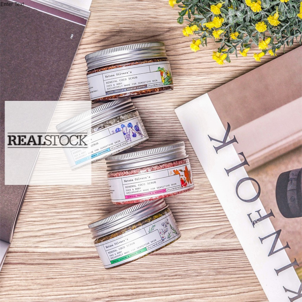 

Natuna MINERAL COCO SCRUB Lulur Mandi Badan Minyak Kelapa Virgin Coconut Oil Body Lotion EVCO VCO