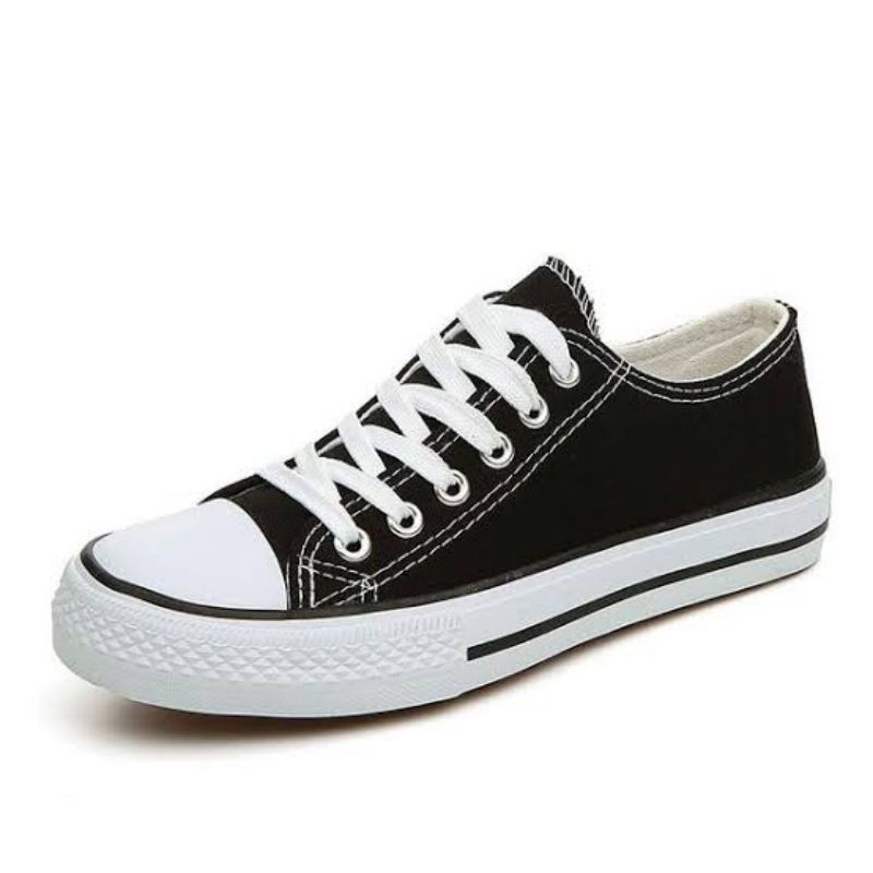 sneakers hitam converse all star sepatu  / kerja / sekolah