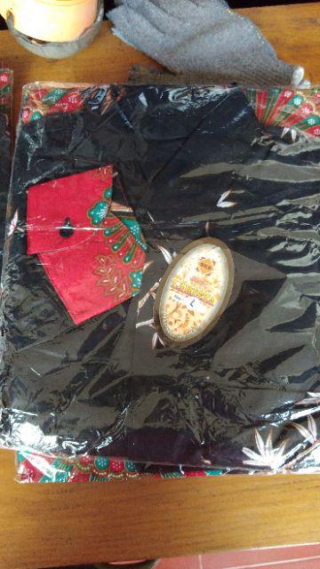 Couple Batik Kipas Seragam Atasan Kantor