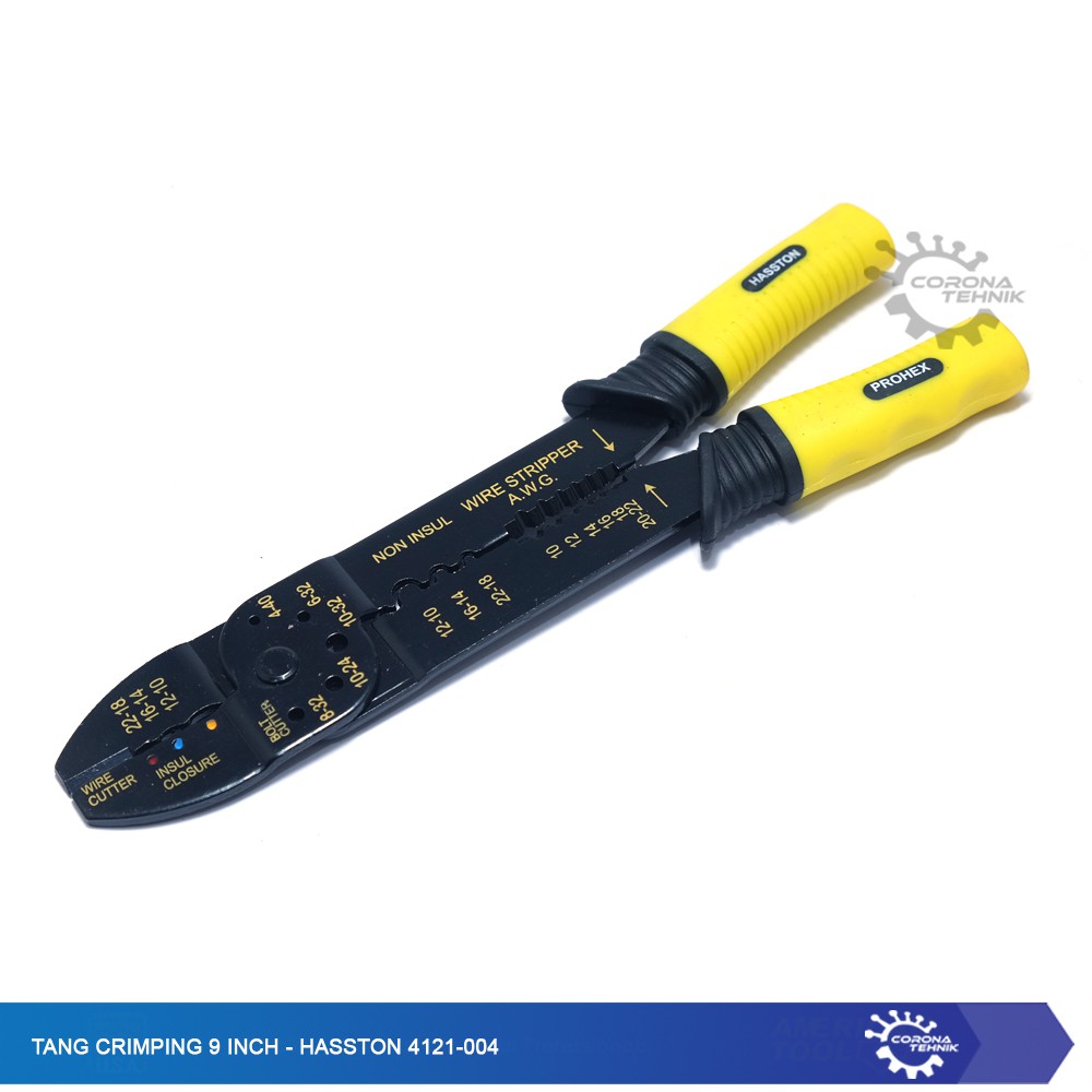 Tang Crimping 9 Inch - Hasston 4121-004