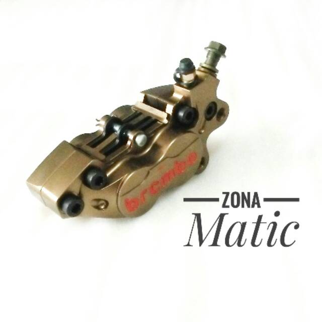 Kaliper Brembo 4piston big cnc kiri