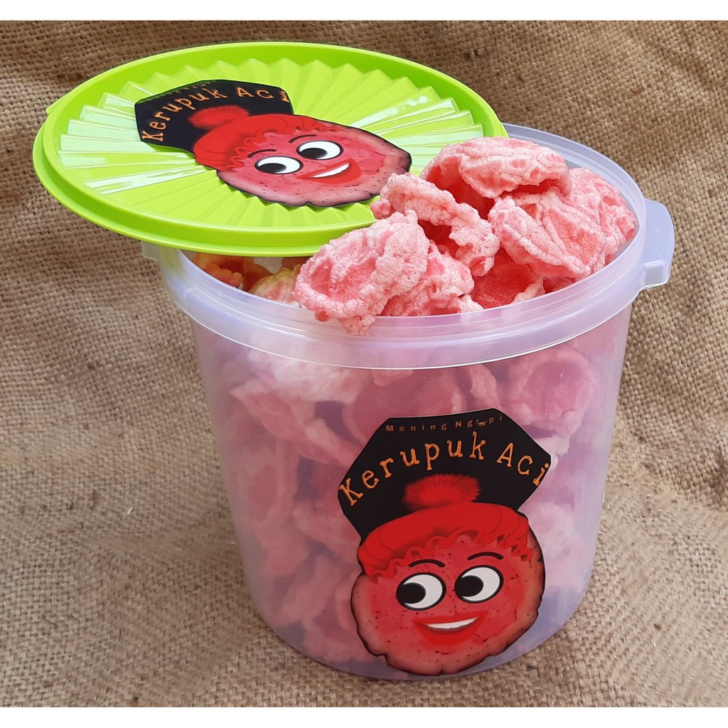 

kerupuk aci FREE TOPLES recomended!