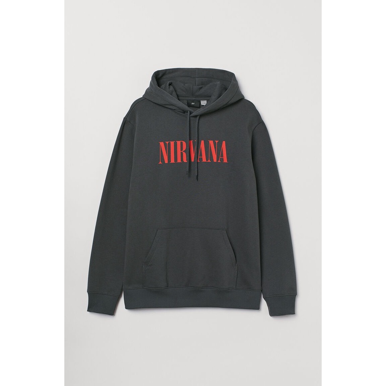 Hoodie HnM H&amp;M NIRVANA Edition Sweater koleksi nirvana band