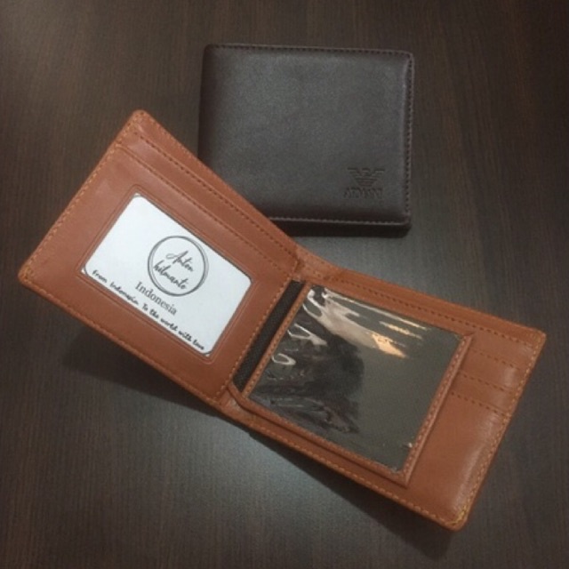 dompet keren model lipat dua, bahan kulit sintetis PU berkualitas, jahitan rapih adu manis #dompet #dompetpria