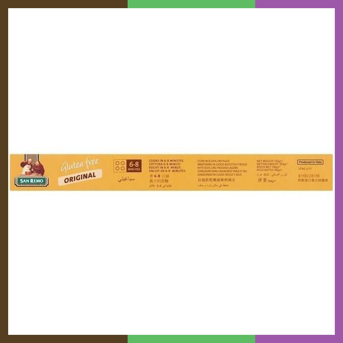 

San Remo Gluten Free Spaghetti 350Gr