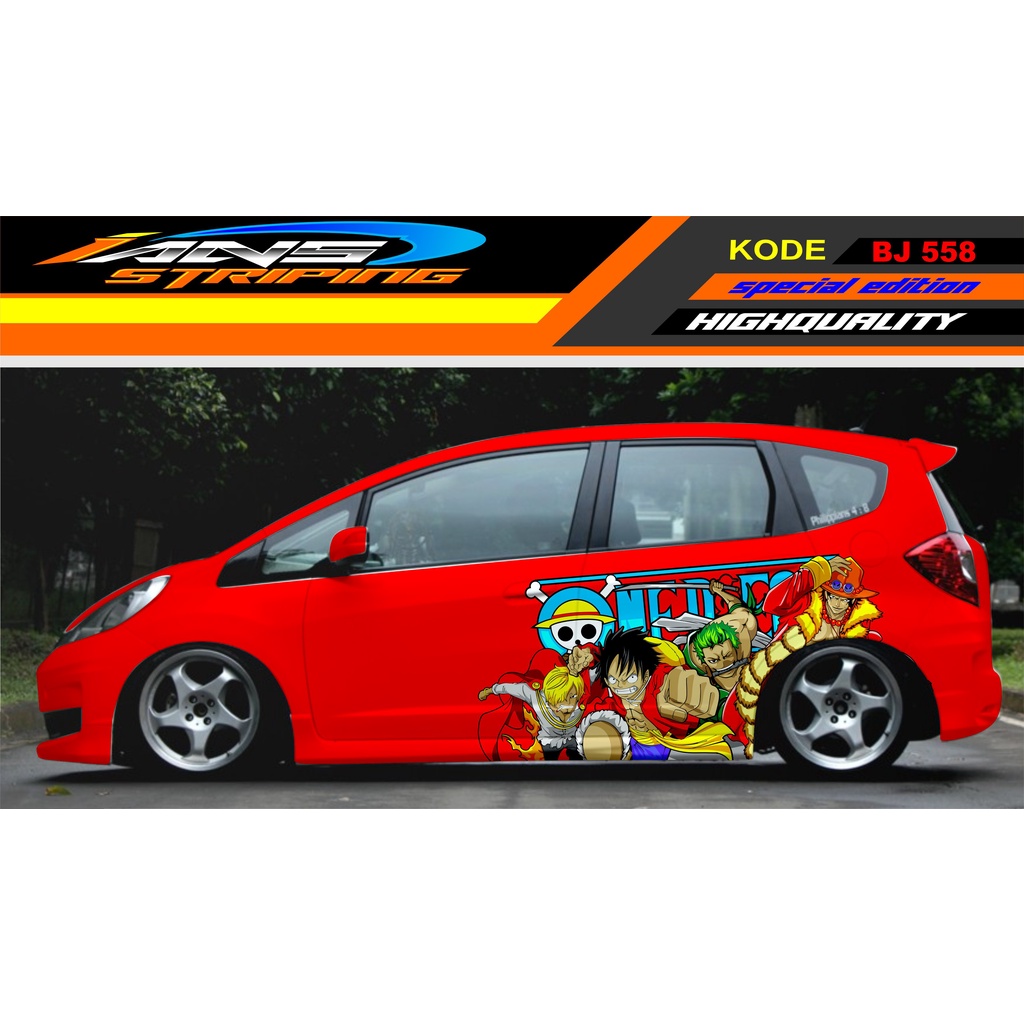 DECAL MOBIL JAZZ BRIO AGYA YARIS / STIKER MOBIL / VARIASI HONDA JESS / DECAL STIKER MOBIL