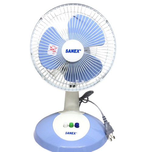 DESK FAN SANEX 8 Kipas Angin Meja Bisa Swing Kanan Kiri Ukuran 8 inch (20 cm)