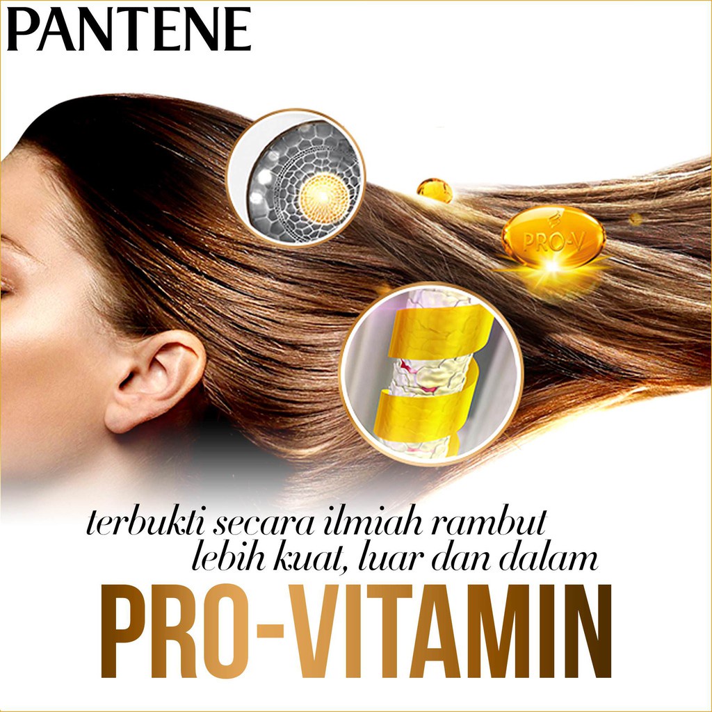 Paket Pantene Perawatan Total Untuk Rambut Rusak 130ml