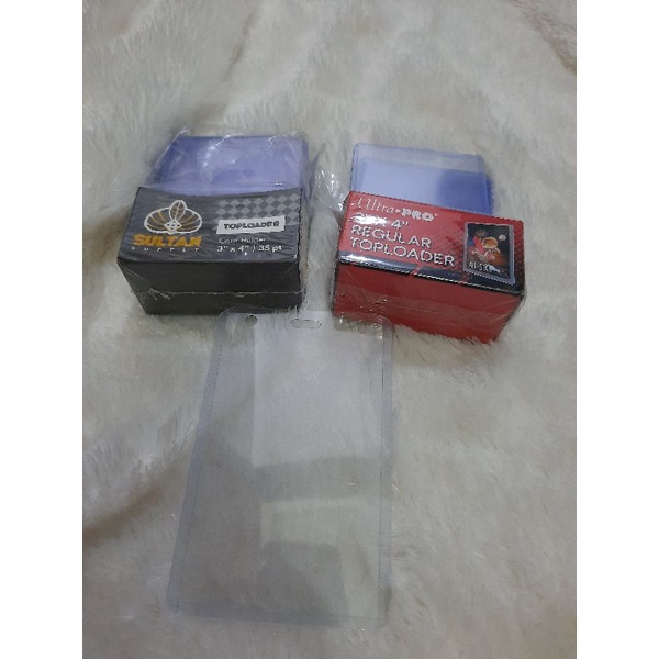 TAMBAHAN PACKING TOP LOADER ULTRA PRO REGULAR TOPLOADER / TOP LOADER SULTAN