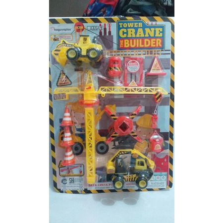 MAINAN TOWER CRANE THE BUILDER KGP 67